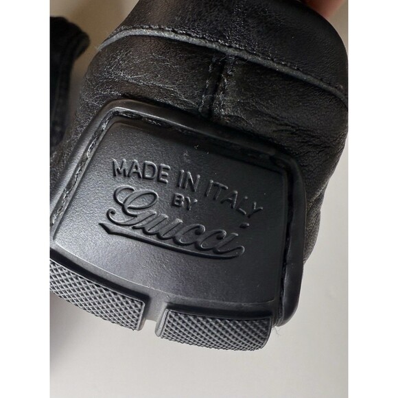 Gucci Men's Size 5 Microguccissima Leather Driving Moc Loafers 466904 - Picture 3 of 6